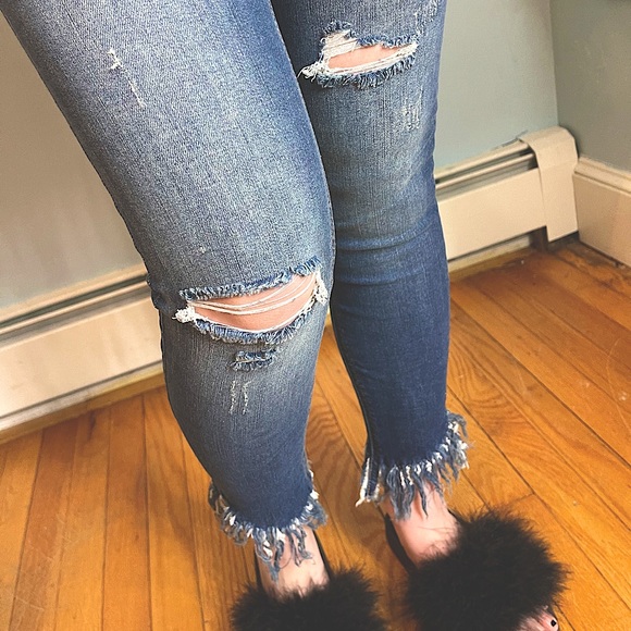 Free people ripped jeans - Picture 1 of 5